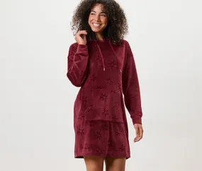 Nicki-Loungewear-Kleid, Sterne