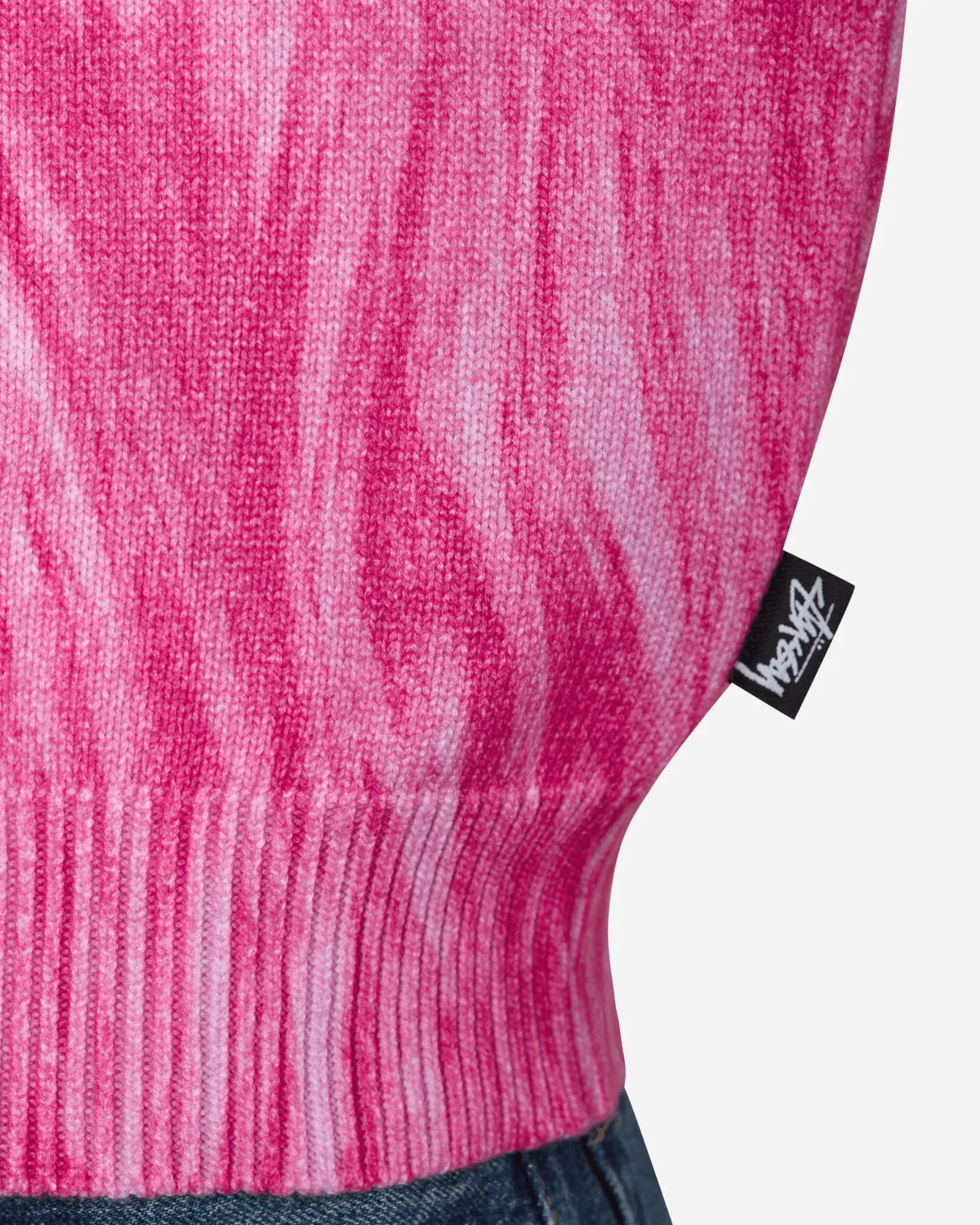 Pullover Stüssy Printed Fur Sweater 117171 PINK